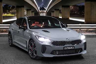 2018 Kia Stinger Sedan GT (blk LTH W Michelin Tyr) 2018 Kia Stinger Sedan GT (blk LTH W Michelin Tyr)
