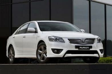 2011 Toyota Aurion Sedan White Limited Edition 2011 Toyota Aurion Sedan White Limited Edition