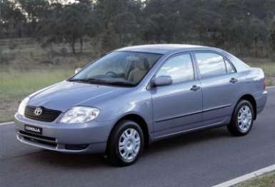 2001 Toyota Corolla Sedan Ascent 2001 Toyota Corolla Sedan Ascent