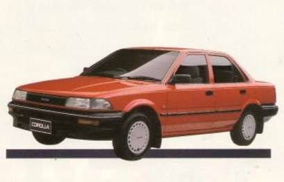 1990 Toyota Corolla Sedan CS-X 1990 Toyota Corolla Sedan CS-X
