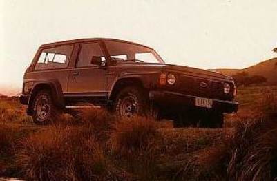 1989 Ford Maverick SUV XL (4X4) 1989 Ford Maverick SUV XL (4X4)