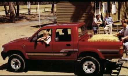 1993 Toyota HiLux Ute (4X4) 1993 Toyota HiLux Ute (4X4)