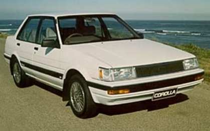 1986 Toyota Corolla Sedan CS-X 1986 Toyota Corolla Sedan CS-X