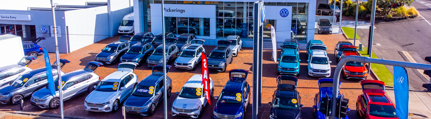 Pickerings Auto Group Volkswagen New Car hero image