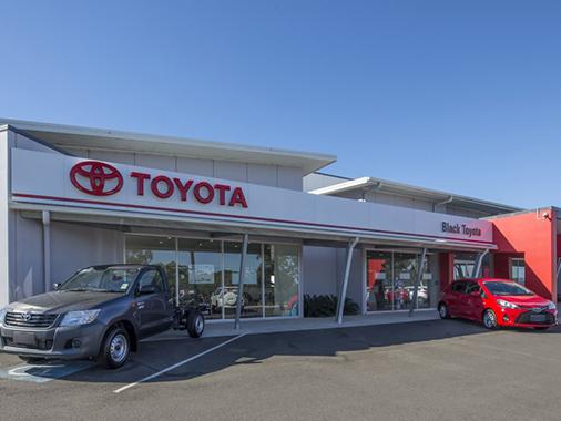 Black Toyota Warwick Car Dealership Autotrader