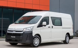 Toyota best sale van range