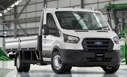 2025 Ford Transit Ute 430E Elwb (rwd) DRW