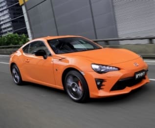 2017 Toyota 86 Coupe Limited Edition (solar Orange)