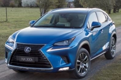 2017 Lexus NX SUV NX300H Luxury Hybrid (awd)