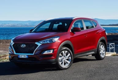 2019 Hyundai Tucson SUV Active X (2WD) Black INT