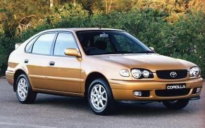 2000 Toyota Corolla Hatchback Levin Seca