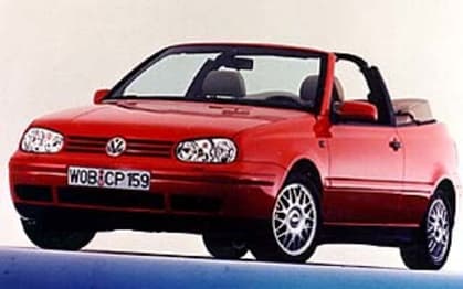 2001 Volkswagen Golf Convertible GL