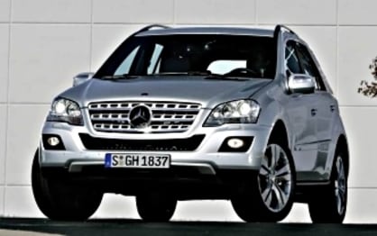 2011 Mercedes-Benz M-Class SUV ML500 Sports Luxury (4X4)