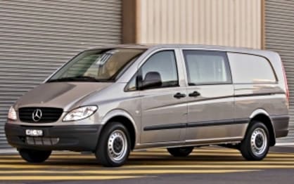 2011 Mercedes-Benz Vito Commercial 111CDI Compact Crew Cab