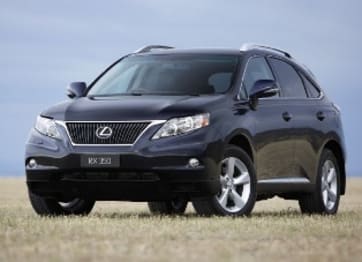 2011 Lexus RX SUV RX350 Sports