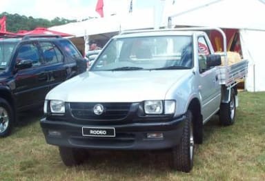 2002 Holden Rodeo Ute DX