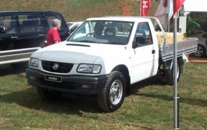 2002 Holden Rodeo Ute DX (4X4)