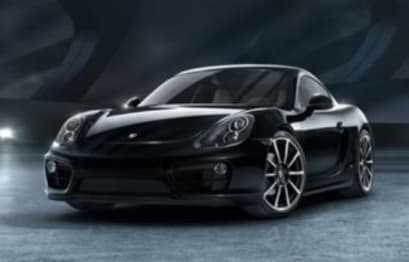 2016 Porsche Cayman Coupe Black Edition