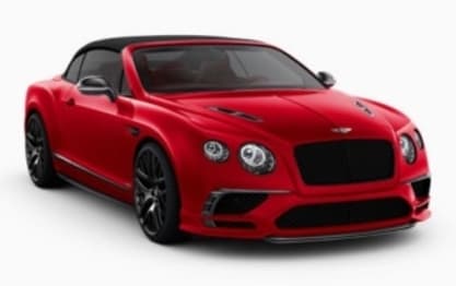 2017 Bentley Continental Convertible Supersports