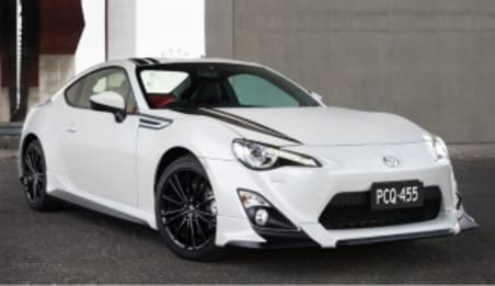 2017 Toyota 86 Coupe GTS Blackline