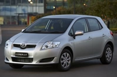 2008 Toyota Corolla Hatchback Ascent