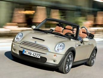 2009 Mini Cabrio Convertible Cooper Sidewalk