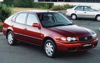 2000 Toyota Corolla Hatchback Ascent Seca