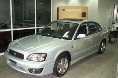 2002 Subaru Liberty Sedan RX Limited Edition 2002