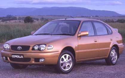 2000 Toyota Corolla Hatchback Ultima Seca