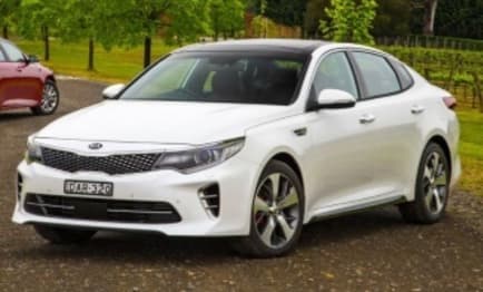 2016 Kia Optima Sedan GT NAV (black Leather)