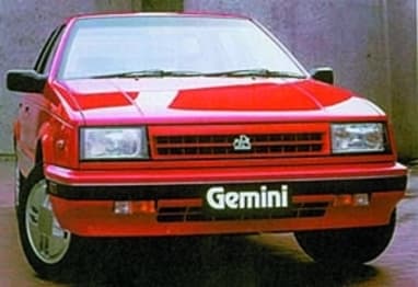 1987 Holden Gemini Sedan SL/X