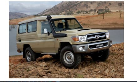 2022 Toyota Landcruiser 70 Series SUV GXL Troop Carrier