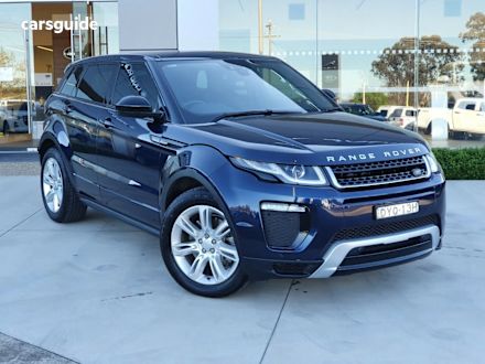 Blue Land Rover Range Rover Evoque Suv For Sale Carsguide