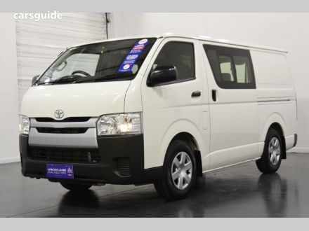 Toyota Hiace Lwb Crew for Sale | carsguide