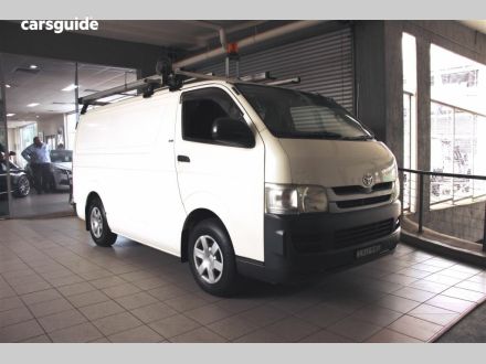 toyota hiace used vans for sale