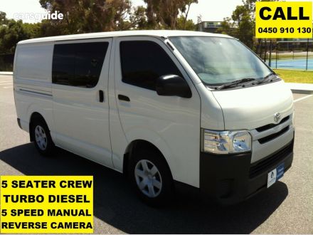 Toyota Hiace 5 Seater Commercial 