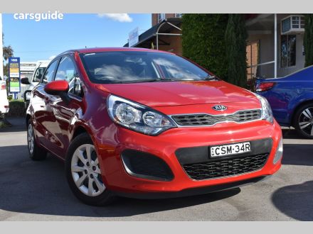 Red Kia Rio For Sale Carsguide