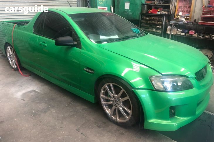 Green 2008 Holden Commodore Utility SS-V