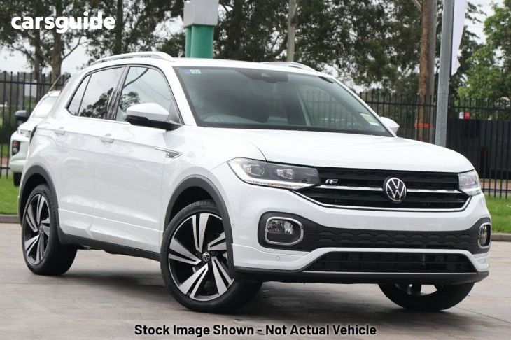 White 2022 Volkswagen T-Cross Wagon 85Tfsi Style (restricted Feat)