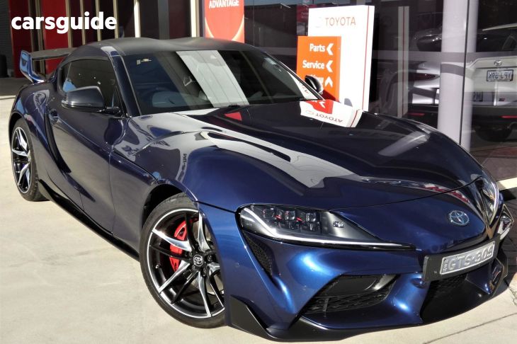 Blue 2019 Toyota Supra Coupe GTS