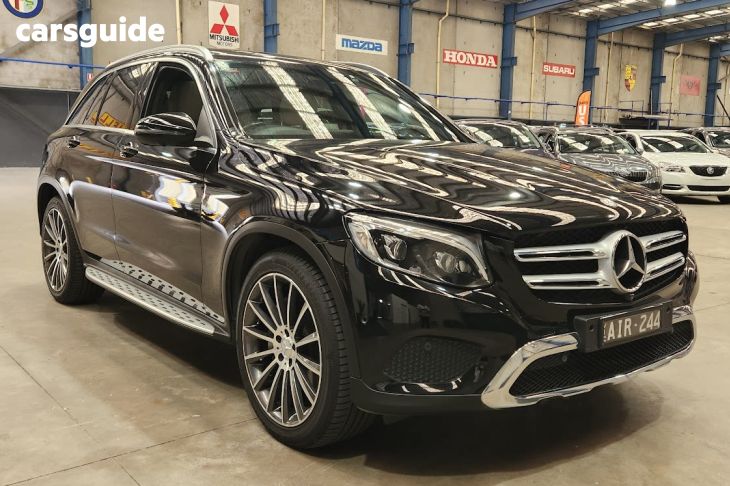 Black 2016 Mercedes-Benz GLC220 Wagon D