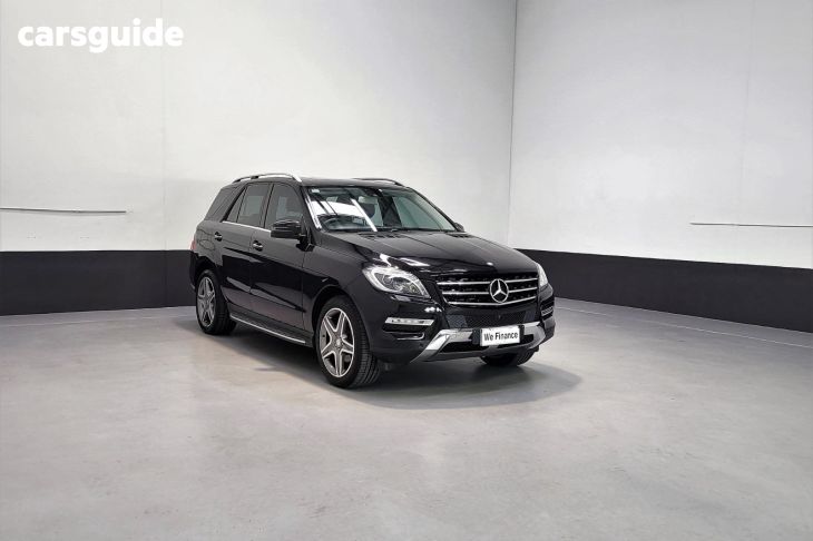 Black 2014 Mercedes-Benz ML250 Wagon CDI Bluetec (4X4)