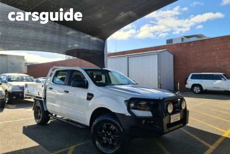 White 2015 Ford Ranger Crew Cab Chassis XL 2.2 (4X4)