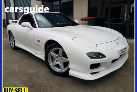 White 2000 Mazda RX-7 Coupe RB