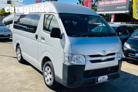 Silver 2019 Toyota HiAce Bus Commuter