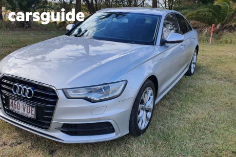 Silver 2014 Audi A6 Sedan 2.0 TDI