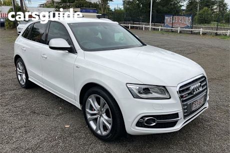White 2014 Audi SQ5 Wagon 3.0 TDI Quattro