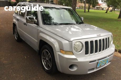 Silver 2008 Jeep Patriot Wagon Limited