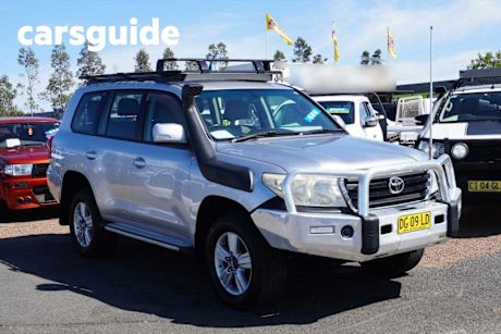 Silver 2012 Toyota Landcruiser Wagon Altitude
