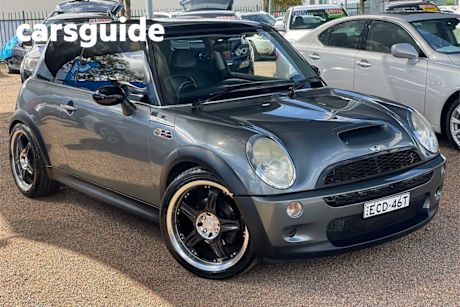 Grey 2003 Mini Cooper Hatchback S